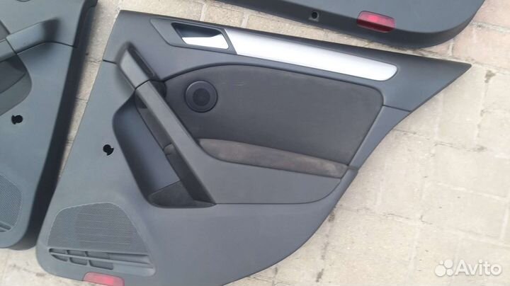 Обшивка двери задняя гольф 6 golf 6 2012 хэтчбек