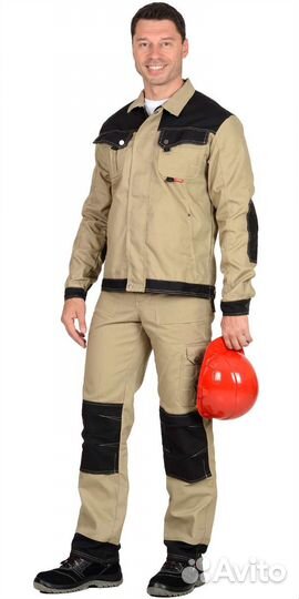Профессиональный костюм для стройки (униформа)