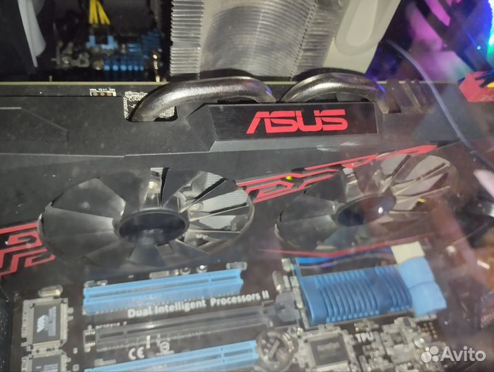 Видеокарта rx 580 8gb asus