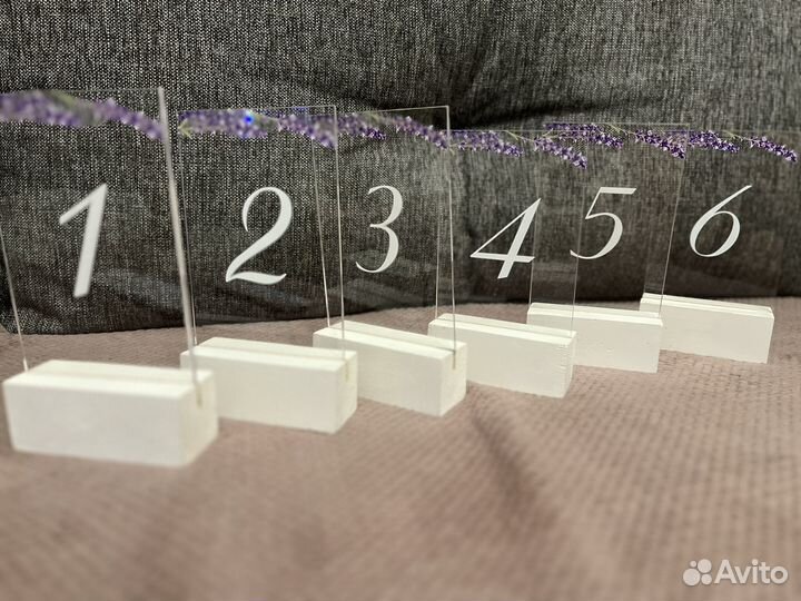 Номерки на столы