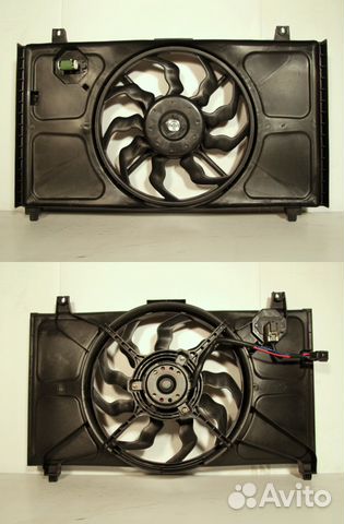 Диффузор (вентилятор) на Alfa Romeo
