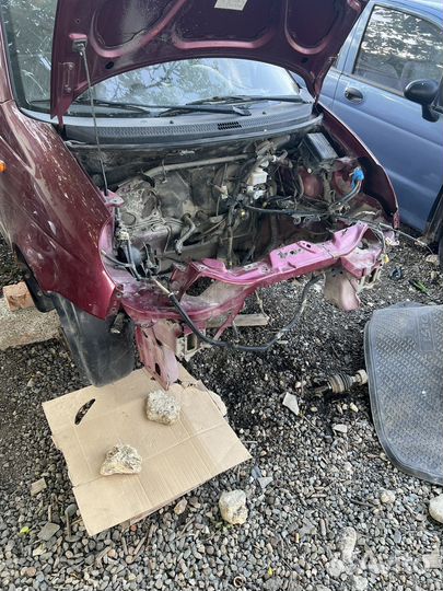 Daewoo matiz передняя часть
