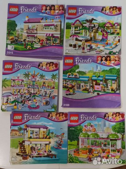 Конструктор Lego Лего friends 12 кг, 26 наборов