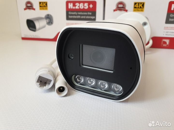 Камера видеонаблюдения IP 5Мп PoE микрофон