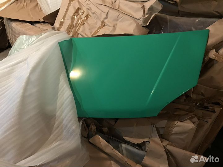 Капот на Газель Next под завод цвет Кипр зеленый