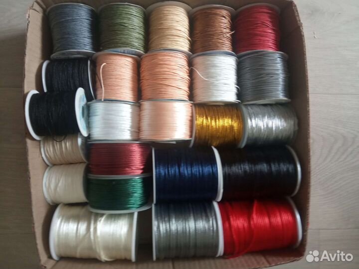 Ленты,шнуры и фатин