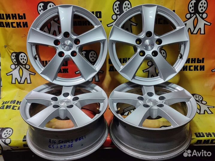 Литьё R16 5*114.3 dia67.1 et 35 6.5J Dezent