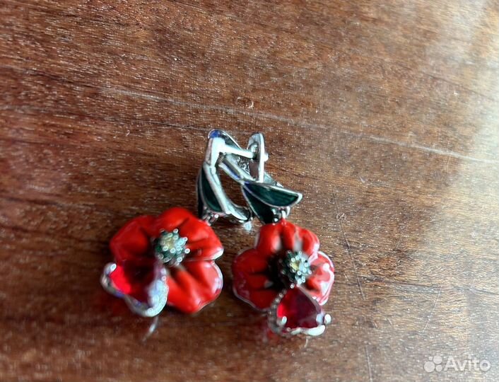 Серьги винтаж