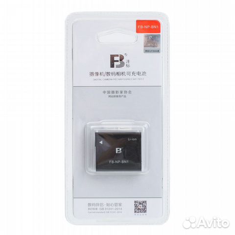 Аккумулятор FB NP-BN1 для Sony DSC-W670, W630, W61