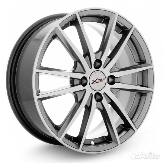 R16 4x100 6,5J ET48 60,1 X'trike X-129 HSB/FP