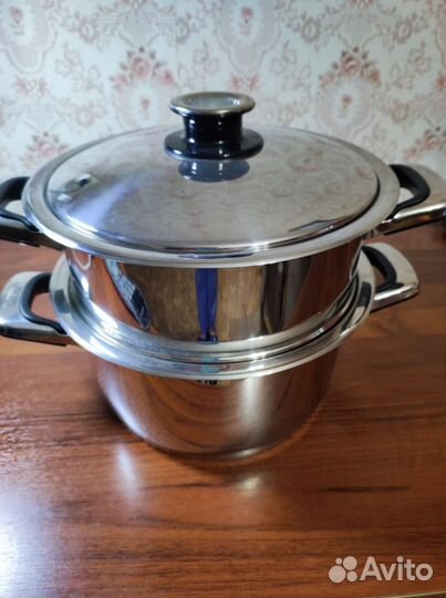 Кастрюля -пароварка Zepter.новая. Новая