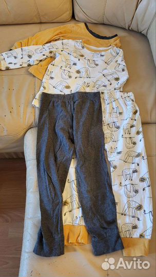 Вещи детские пакетом размер 104-110