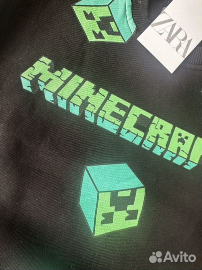 Костюм Zara Minecraft тёплый р.104,110,116,128,134