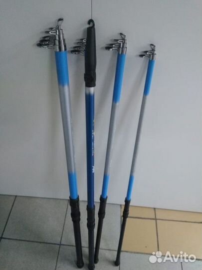 Удочки с кольцами для поплавка