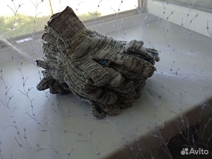 Перчатки хозяйственные хб