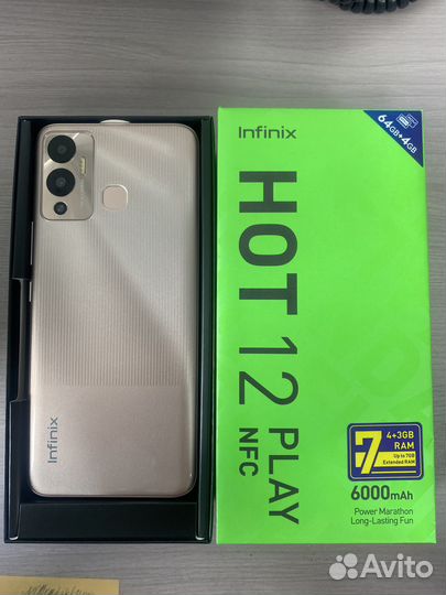 Телефон infinix note 12