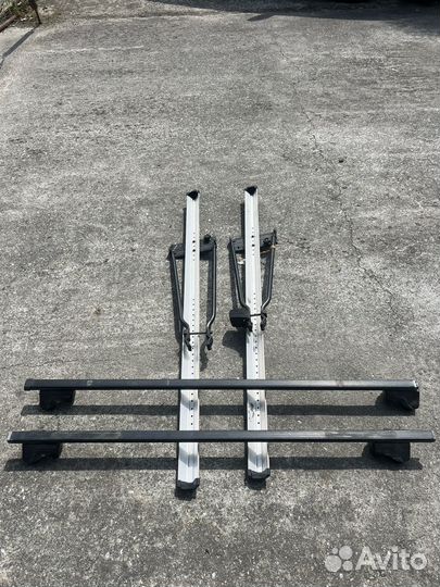 Релинги Thule + крепление велосипедов Inno