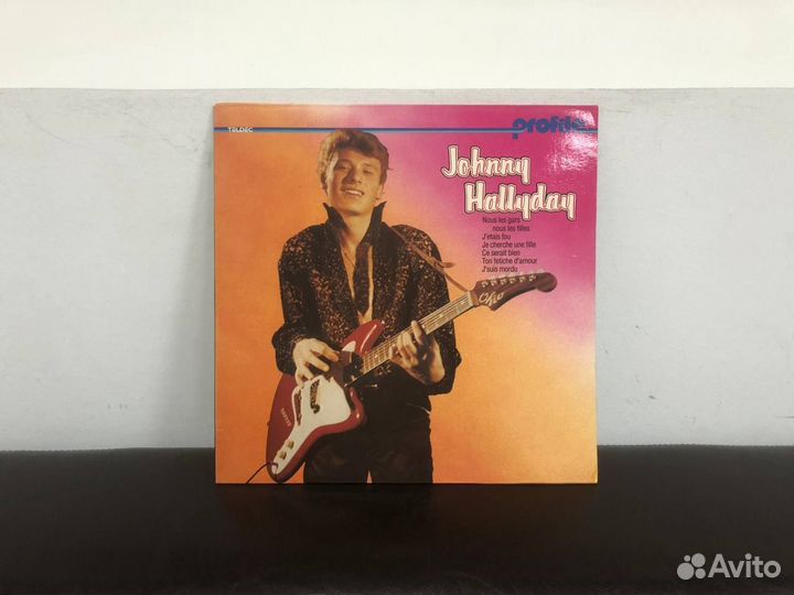Johnny Hollyday 1980 винил Germany