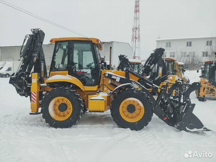 Экскаватор-погрузчик Shanmon 388H, 2024