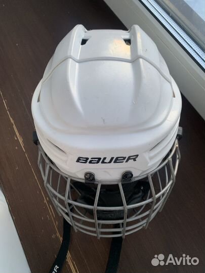Шлем хоккейный bauer ims 5 0 (белый)