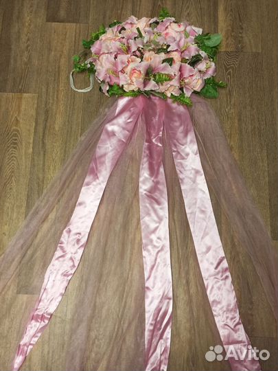 Свадебное украшение для автомобиля