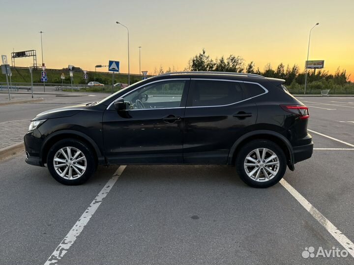 Nissan Qashqai 2.0 CVT, 2018, битый, 147 200 км