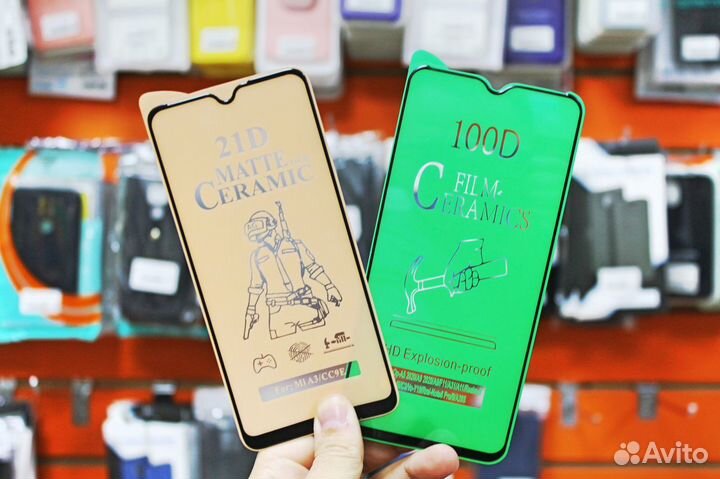 Защитное стекло керамика для Mi 10/ Mi 10 Pro