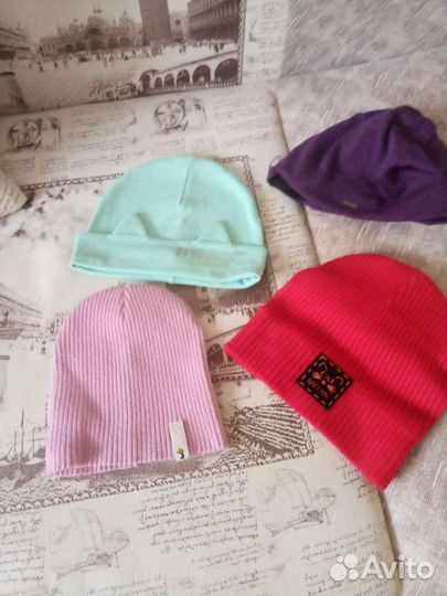 Шапка шлем,беретки, детские шапки