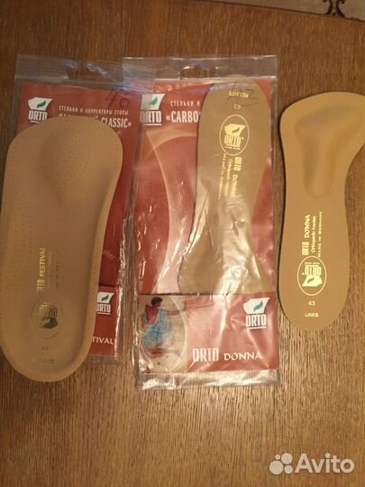 Новые Ортопедичкие полустельки Германия