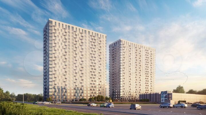 2-к. квартира, 51,5 м², 10/23 эт.