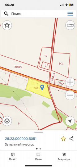 Участок 5,5 га (СНТ, ДНП)