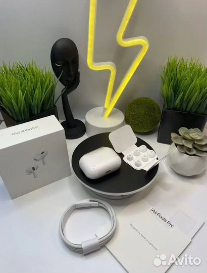 Airpods Pro 2 type c Ростест Шумоподавление