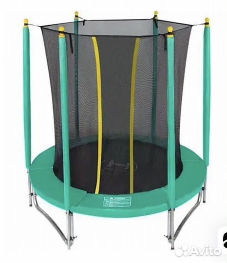 Батут с сеткой