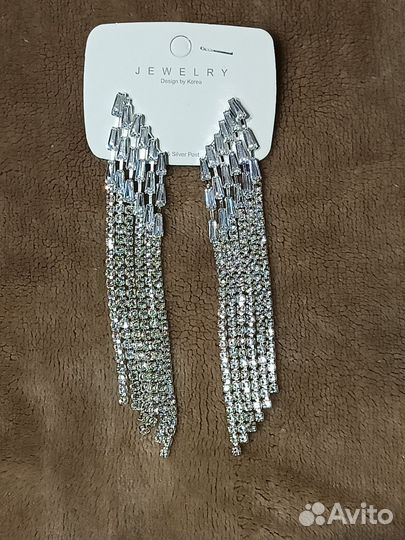 Серьги Крылья Ангела