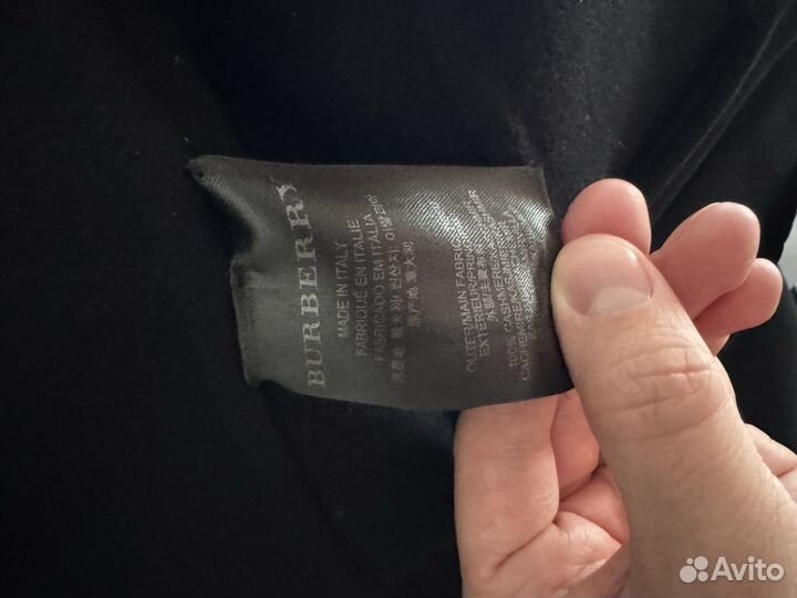 Пальто мужское burberry