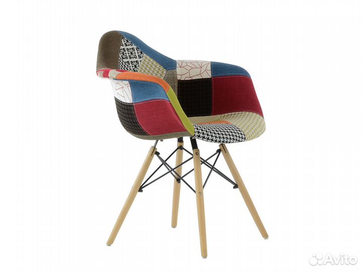 Кухонные стулья мягкие Eames Patchwork