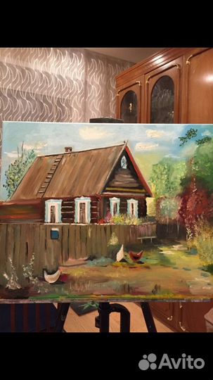 Картина маслом на холсте