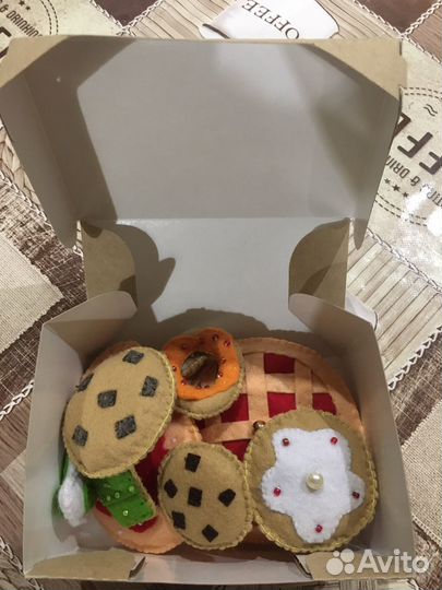 Набор игрушечной еды (печенье)