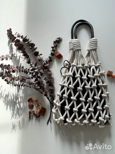 Изделия в стиле макраме из качественных материалов