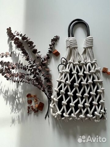 Изделия в стиле макраме из качественных материалов