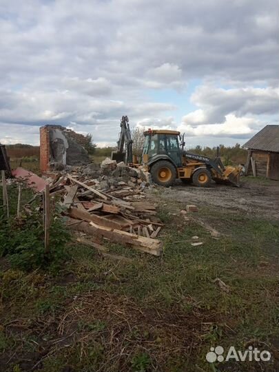 Демонтыжные работы,Земляные работы