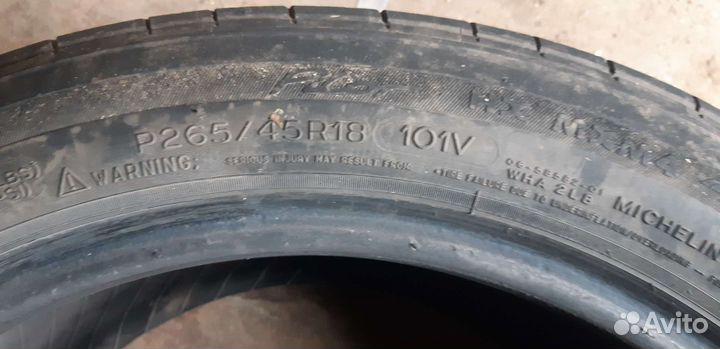 Michelin Pilot Sport 265/45 R18