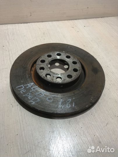 Диск тормозной передний Ауди A4 B6