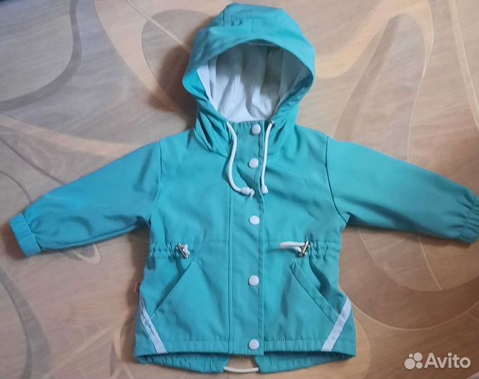 Куртки детские, для девочки пакетом. 80-86
