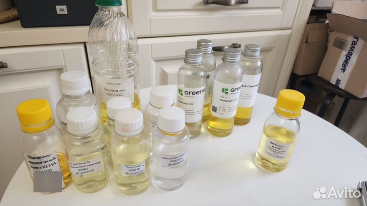 Аромамасла для свечей и диффузоров