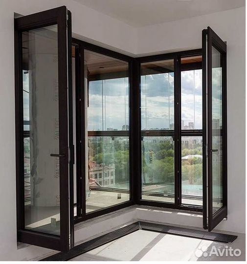 Алюминиевые окна и двери