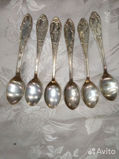 Чайные ложки мельхиор СССР