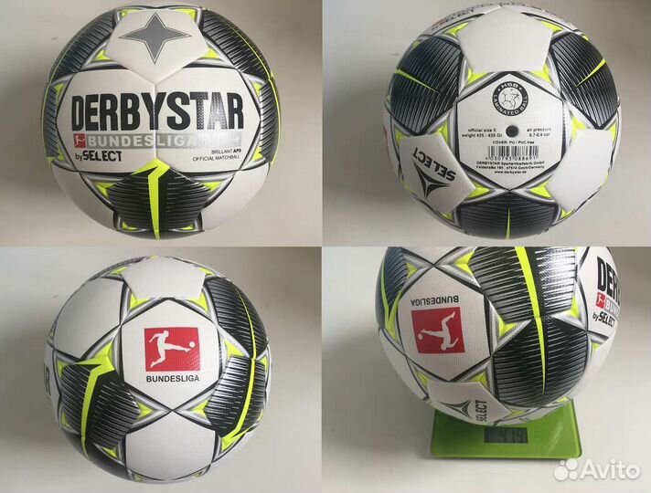 Футбольный мяч Select. Мяч размер 5. Клееный
