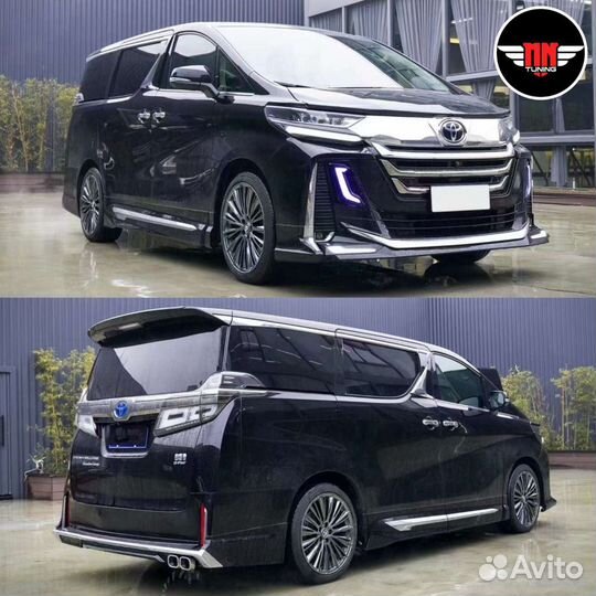 Обвес Рестайлинг Toyota Alphard Vellfire 2015-2024