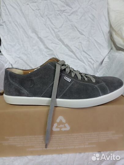 Мужские кожаная кеды 43